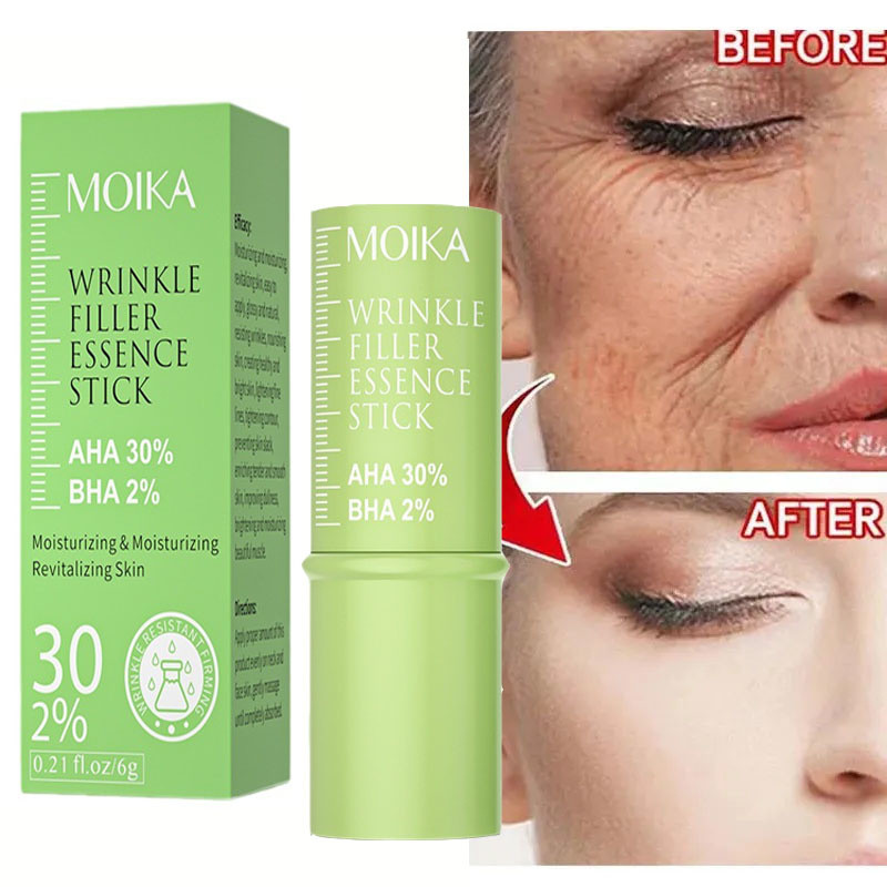 Collagen Multi Balm Stick Wrinkle Anti-Aging Moisturizing Fade Fine Lines Improve Brighten Dull Skin Tone Cream Beauty Skin Care