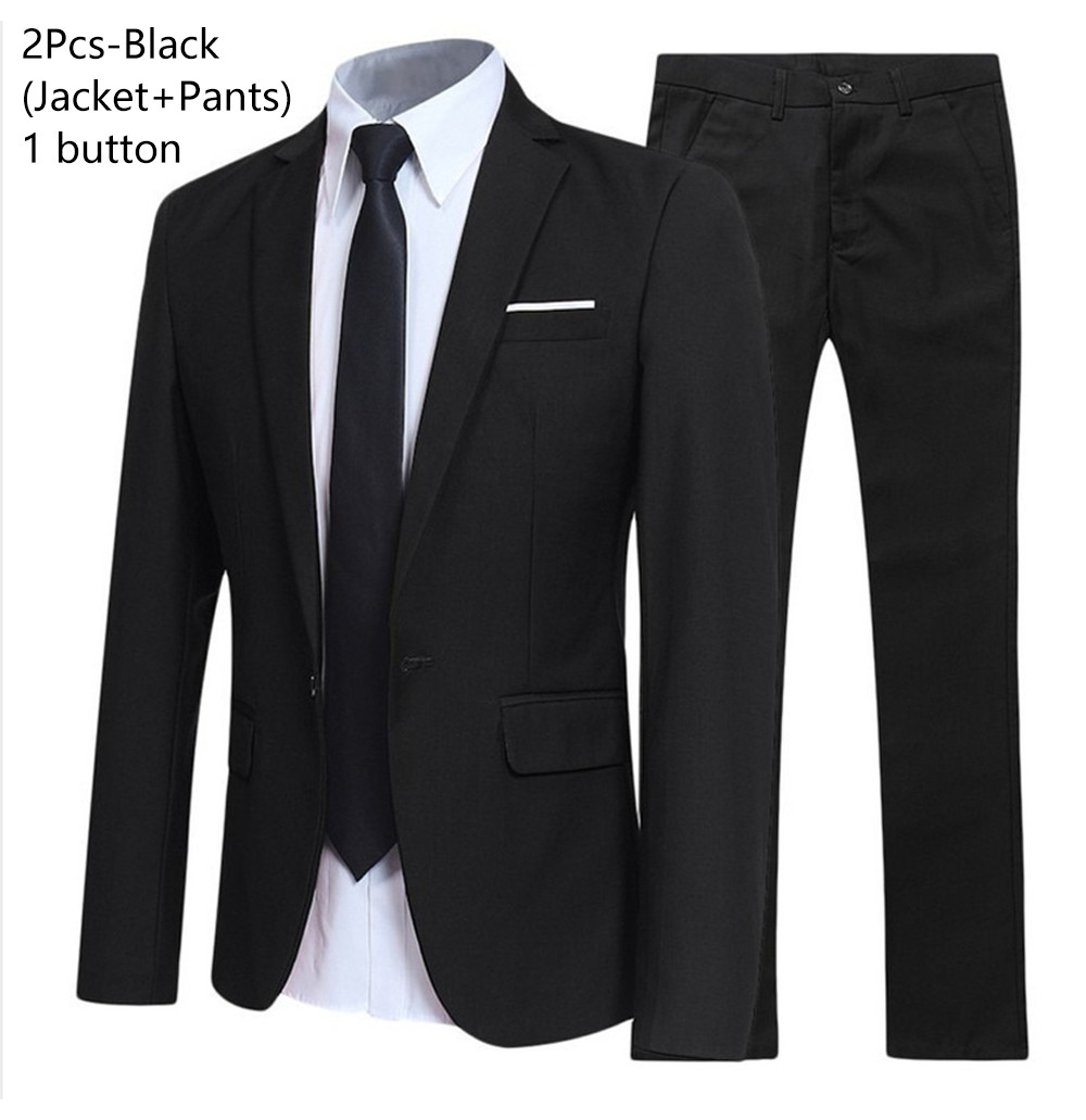 High Quality Blazer Men's British Style Business Casual Premium Simple Elegant Fashion Interview Work Gentleman Suit Jacket