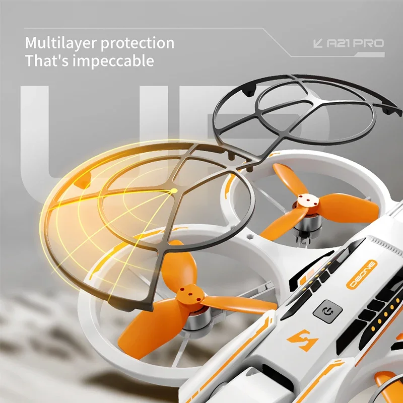 For Xiaomi A21 Pro Drone Professional 8K HD Dual Camera 5G WIFI Brushless Motor 360°  roll Obstacle Avoidance Quadcopter Toy New