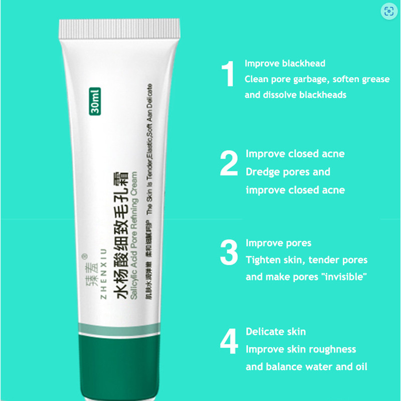 15% Azelaic Acid Acne Removal Face Cream Salicylic Acid Shrink Pores Oil Control Blackhead Remover Gel Skin Care Korean Products