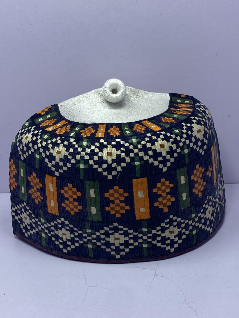 Bangwal – Hausa/Fulani Cap, Kufi, Handwoven Cap, Zawa