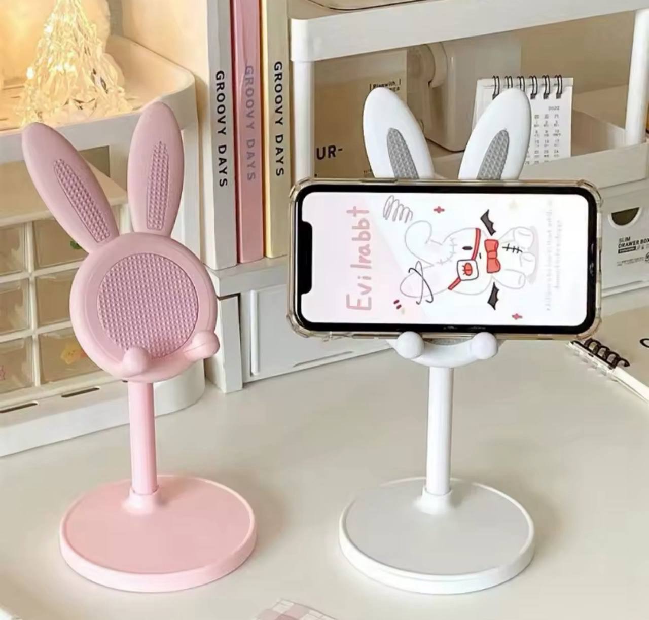 Rabbit phone holder