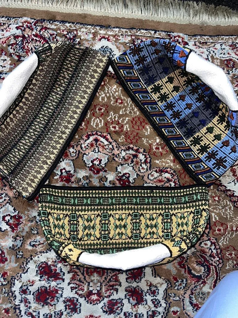 Handwoven Traditional Cap - Nigerian Tribal Design