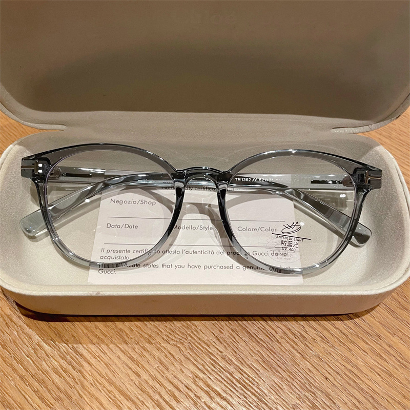 ISLINO TR90 Anti Blue Light Reading Glasses Women Photochromic Prescription Glasses Frame Luxury Hyperopia Myopia Eyewear