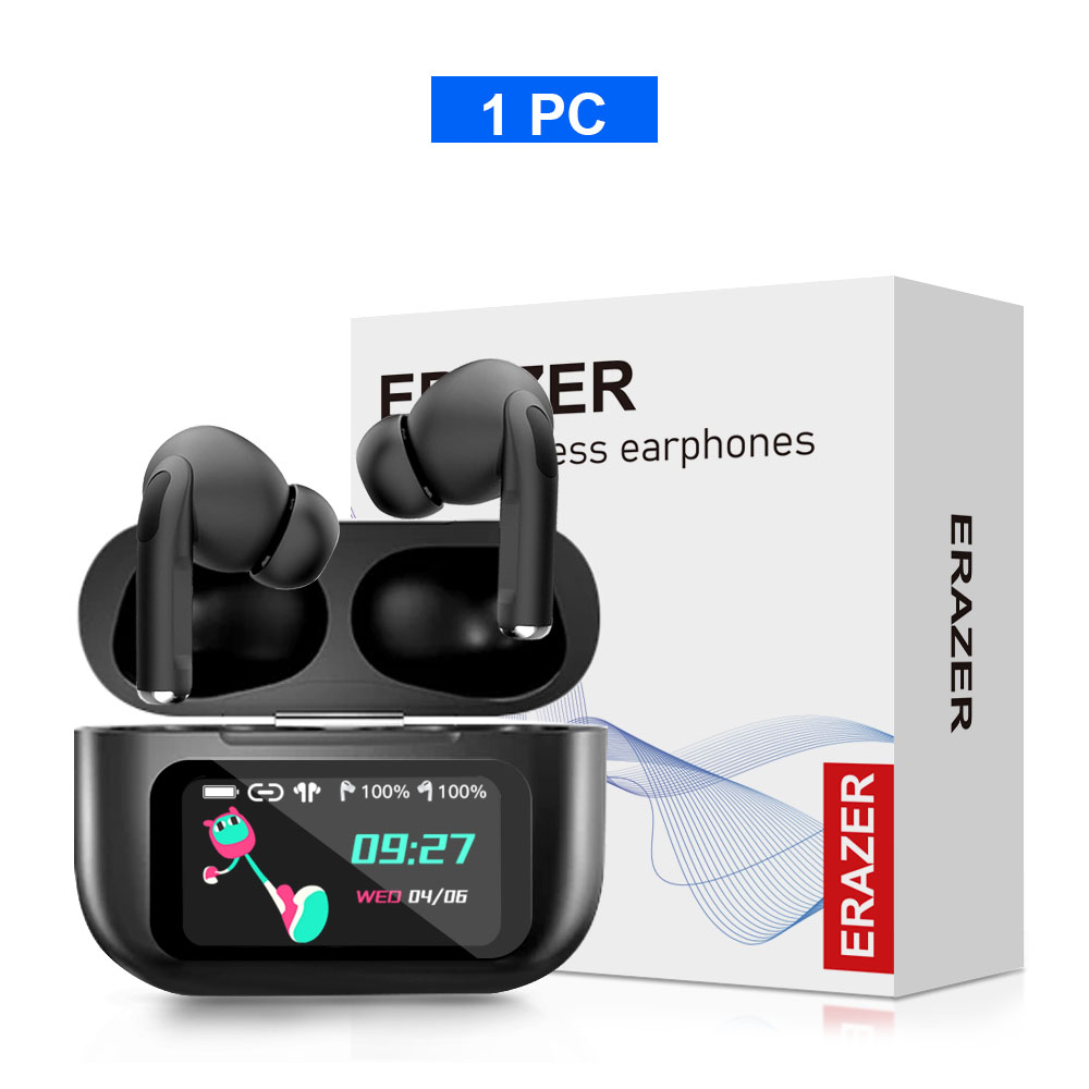 ERAZER Original Wireless Bluetooth Earphones HiFi Headphones HD Stereo Waterproof Earbuds Touch Screen With ANC Noise Reduction
