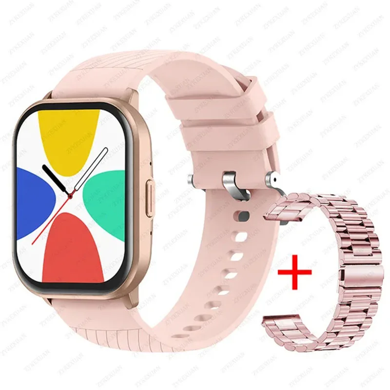 2025 Xiaomi New 100+ Sports Mode Smart Watch Men Women Heart Rate HD Bluetooth Call Smart Watch Men's SmartWatch