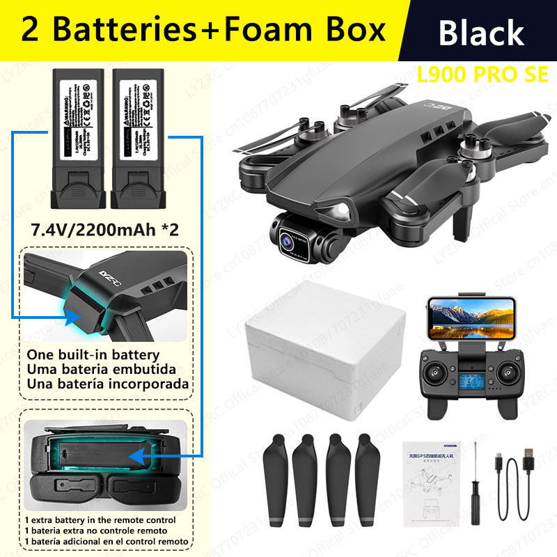 LYZRC Official L900 PRO SE Brushless Motor GPS 4K Professional Drone 5G WIFI Aerial Photography Helicopters Foldable Quadcopter