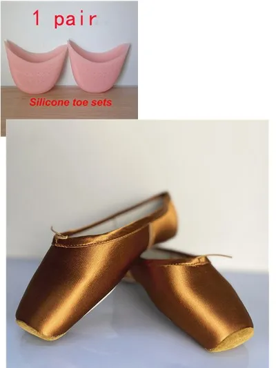 Ballet Dance Shoes Child and Adult Ballet Pointe Shoe Professional with Ribbons Shoes Woman Zapatos Mujer Sneakers Women Girls