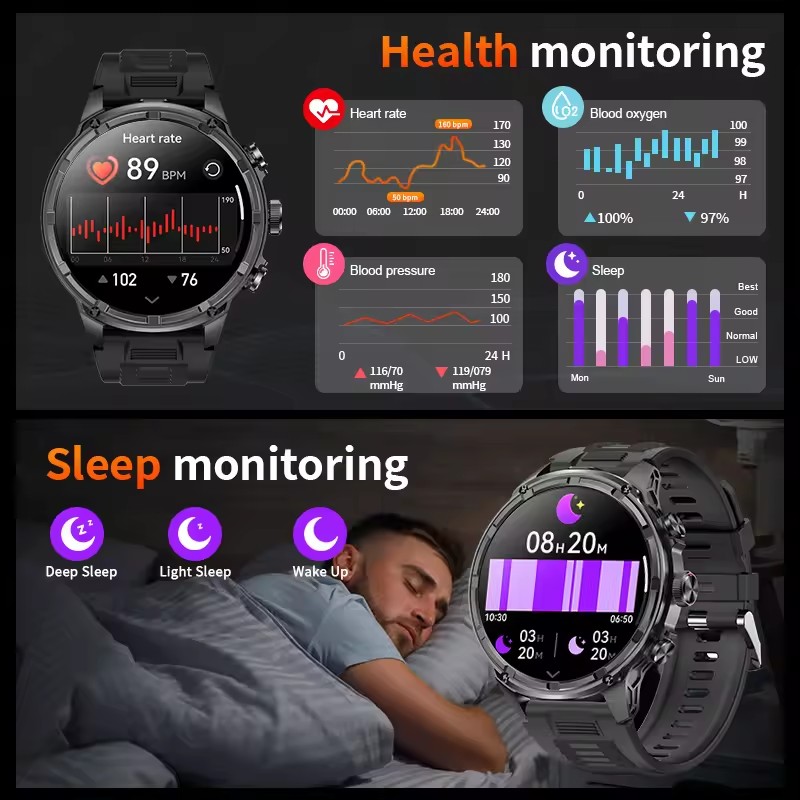 2025 New original V99 Smart Watch 1.85 inch NFC GPS sensing Bluetooth Call 710 Mah Large Battery Sports Fitness IP68 smartwatch