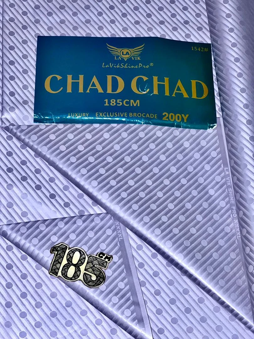 King of Brocade: Premium Micro Inso & Chad Chad Luxury African Shadda – The Ultimate Shining Garment for Men (Sold by Meter)