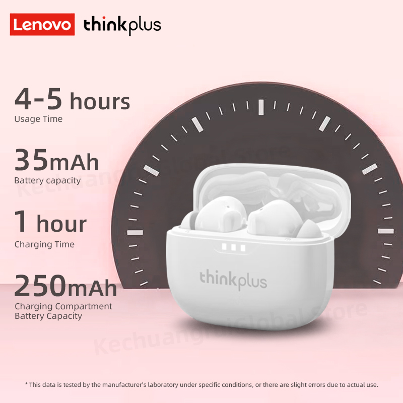 2025 Original Lenovo Earphone Wireless Bluetooth 5.3 Headphones HiFi Stereo Noise Reduction Sport Earbuds Touch Control New Gift