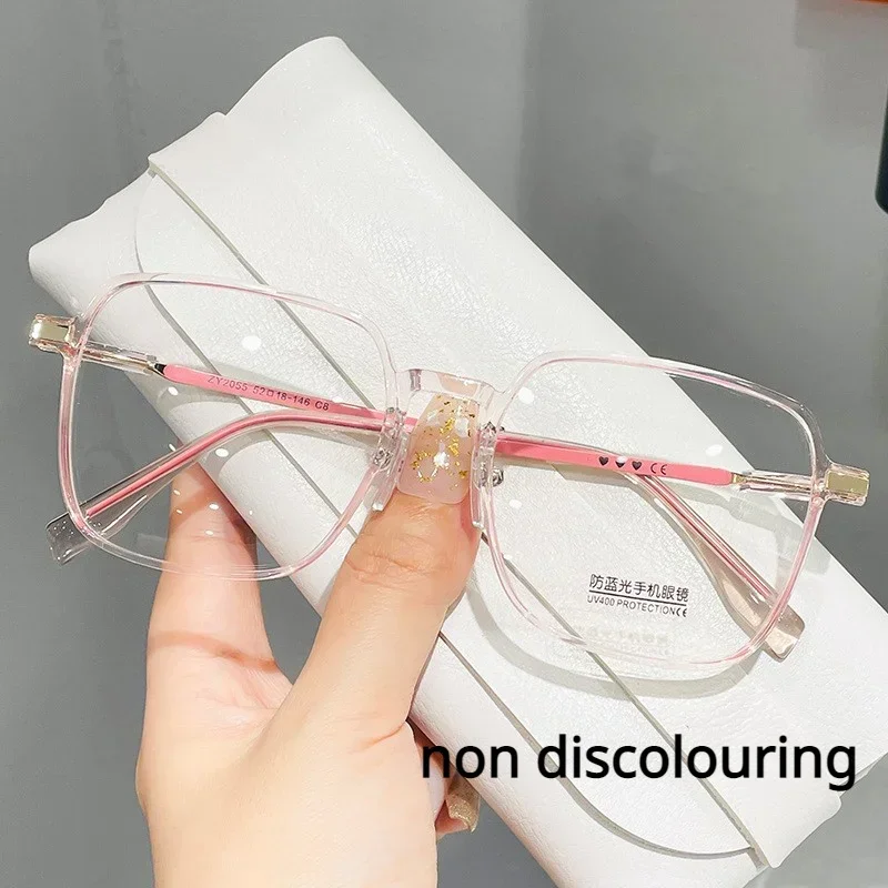 New Fashion Photochromic Myopia Glasses Men Women Color Changing Eyeglasses Anti UV Sunglasses Luxury Short-sighted Eyewear -2.5
