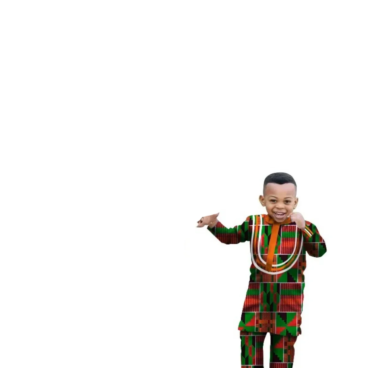 African Parent-child Clothing Long Sleeve Slim Fits Dashiki Outfits for Father Boys Fashion Men African Clothes Sets Wyq340