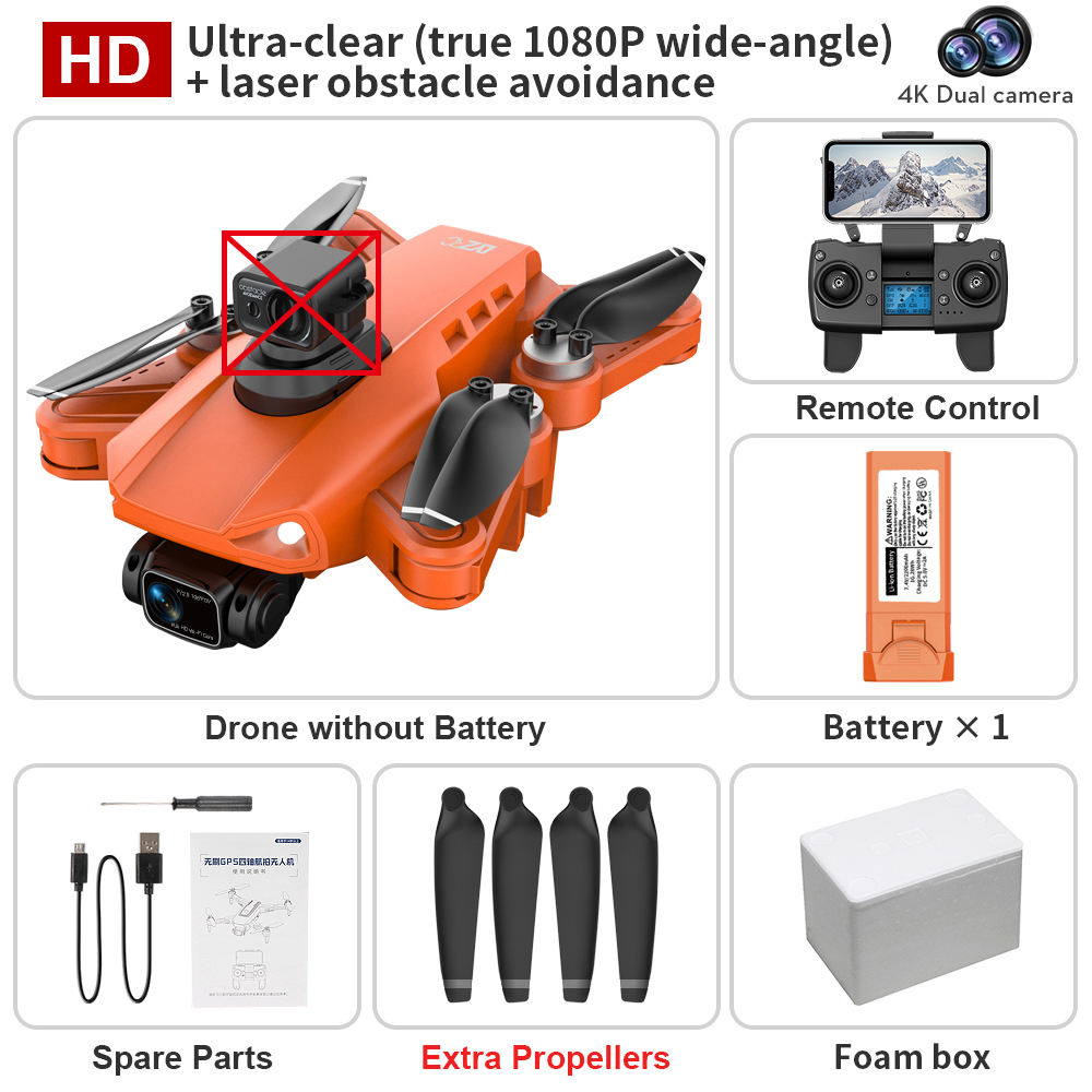 Drone L900 Pro SE MAX 4K Professional 8KM HD Camera 5G GPS Obstacle Avoidance Brushless Motor Quadcopter RC Helicopter Dron Toys