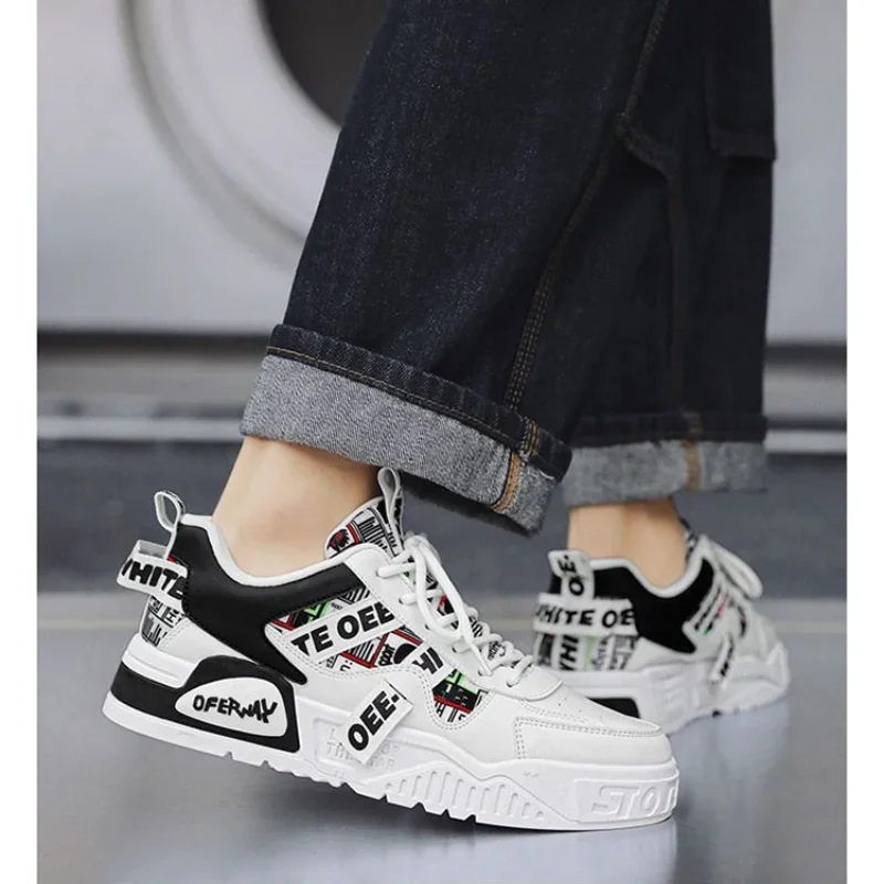 2025 Luxury Men's Vulcanized Shoes Summer Casual Sneaker for Men Outdoor Running Platform Designer Skateboard Tenis Masculino