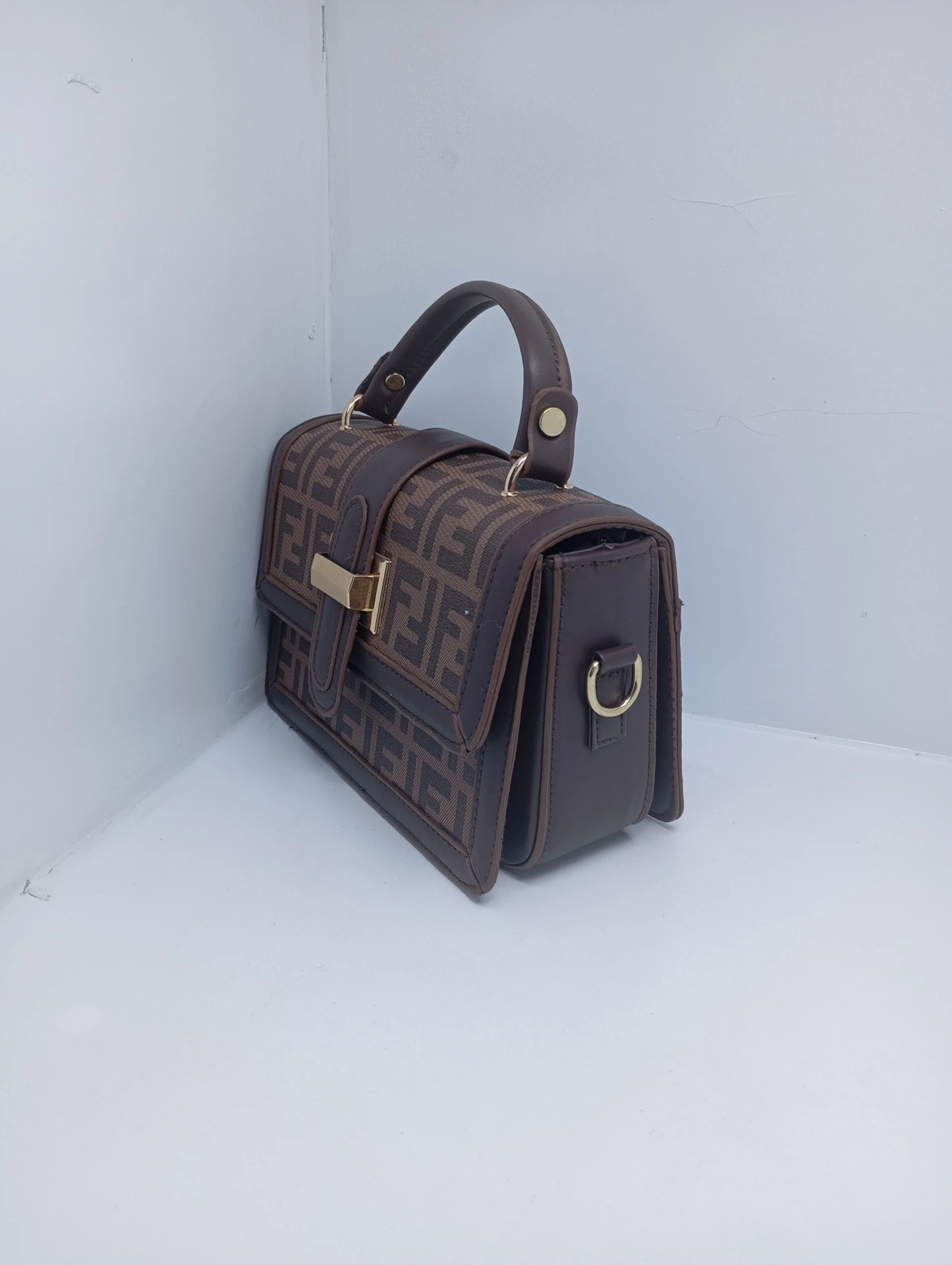 Fendi FF Zucca Print Luxury Bag