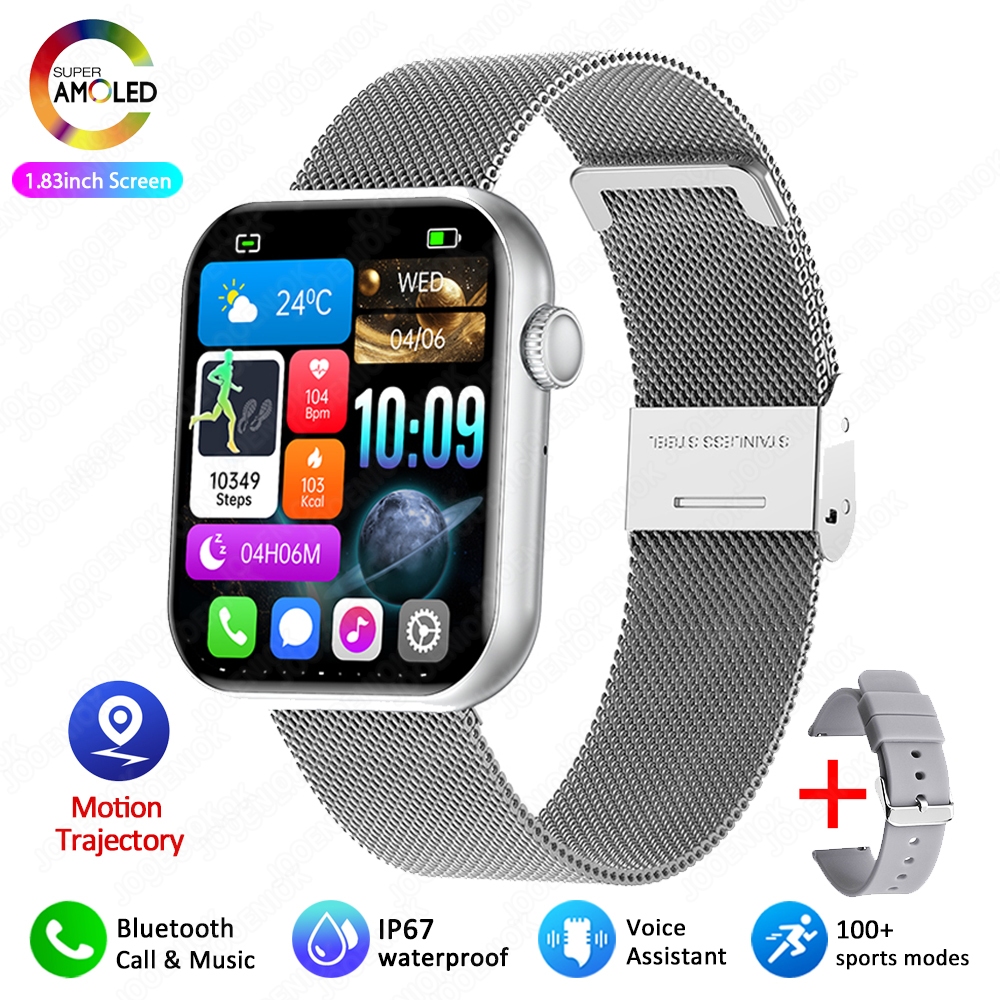 2025 New For Xiaomi Bluetooth Call Smart Watch Fashion Women Full Screen Touch Heart Rate Monitoring Watch 100+ Sports Mode Men