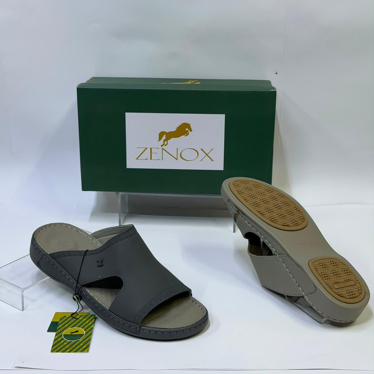 ZENOX Men's Comfortable Leather Sandals