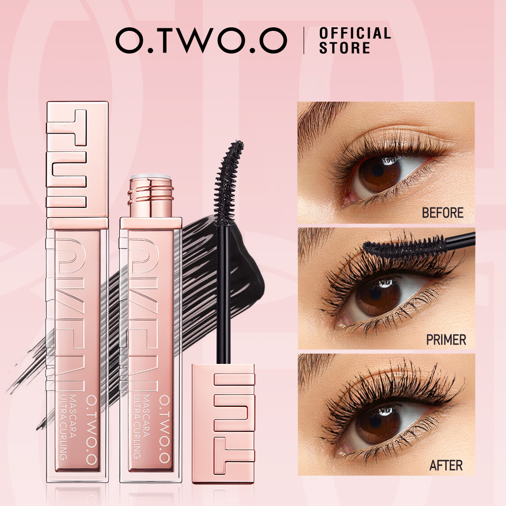 O.TWO.O 5D Mascara Eyelash Extension Volumizing Long-Wearing Smudge-Proof Thick Quick-drying Waterproof Black Mascara Eye Makeup