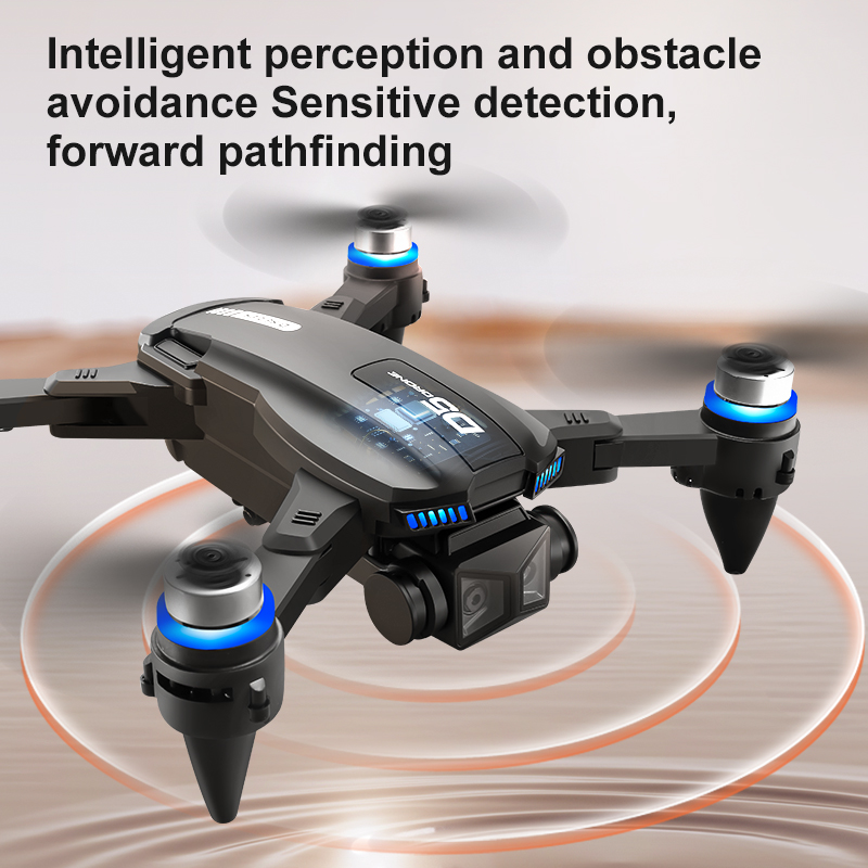 NEW D5 Drone Professional 4K HD Dual Camera Obstacle Avoidance FPV Brushless WIFI optical flow positioning RC Quadcopter Toys