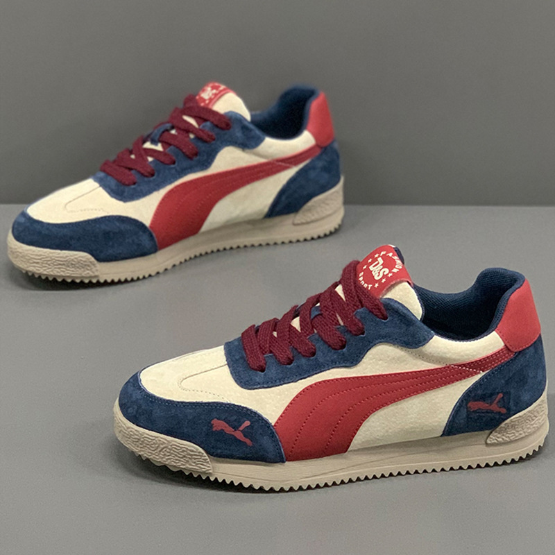Men Sneakers Autumn Luxury Breathable Low Help Comfortable Sports Shoes Fashion Vintage Non Slip Outdoor Casual Flats Large Size