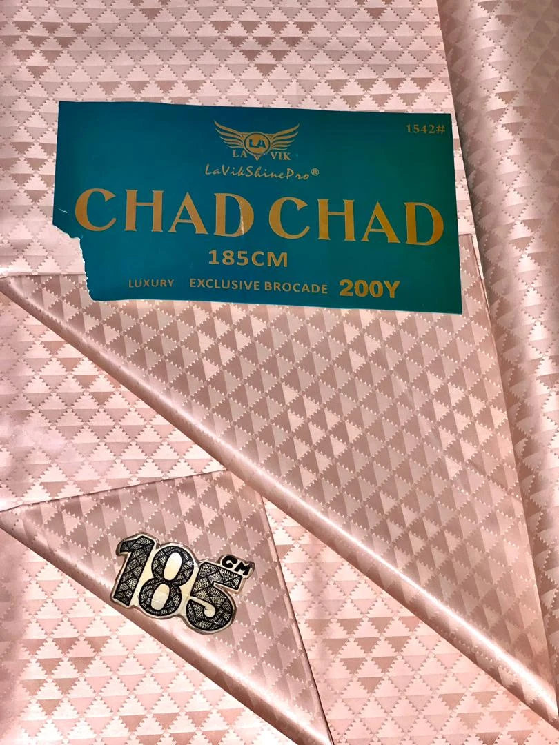 King of Brocade: Premium Micro Inso & Chad Chad Luxury African Shadda – The Ultimate Shining Garment for Men (Sold by Meter)