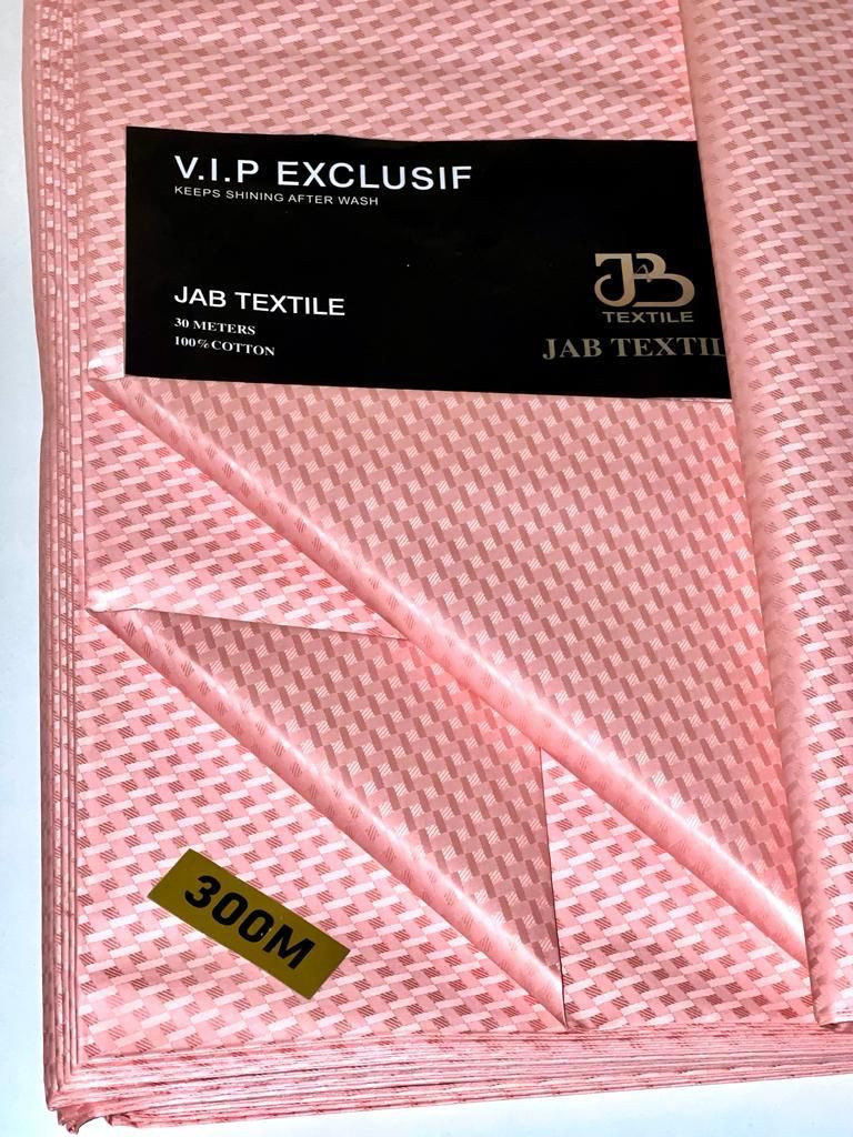 VIP Exclusif Exclusive 100% Cotton High Quality Brocade- Exquisite Blue Cotton Fabric - Luxury in Every Thread
