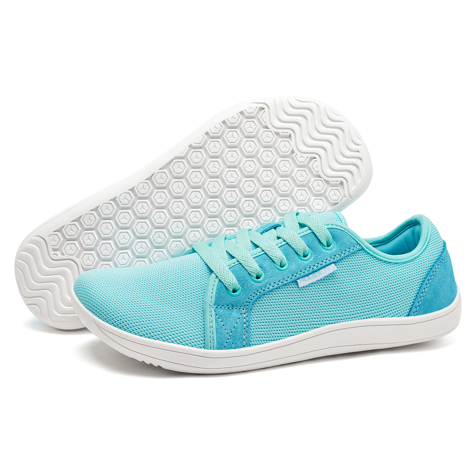 HOBIBEAR Unisex Wide Toe Barefoot Shoes for Men Women Outdoor Trail Running Minimalist Walking Shoes Lightweight and Breathable