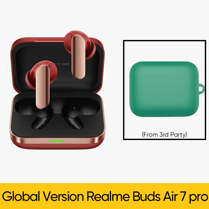 Global Version realme Buds Air 7 Pro 53dB Active Noise Cancelling True Wireless Earphone 48Hour Battery Bluetooth 5.4 Headphone