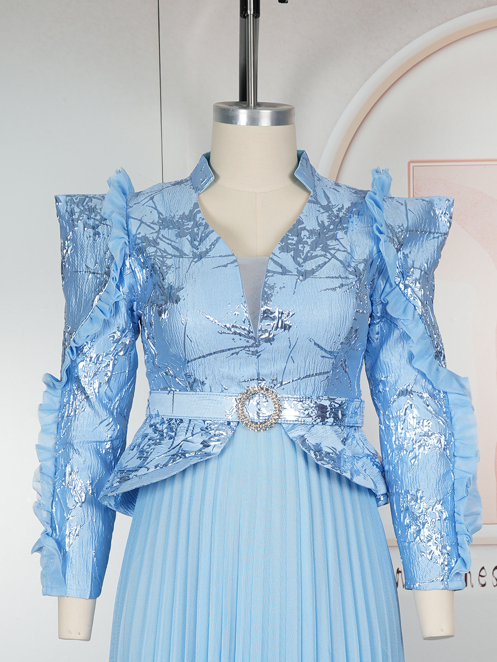 Plus Size African Party Dresses for Women Autumn Fashion Dashiki Ankara Wedding Evening Gown Elegant Turkey Muslim Maxi Dress