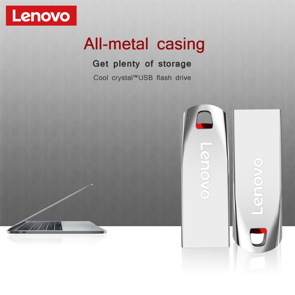 Lenovo Metal USB Flash Drives USB 3.0 High Speed File Transfer Pen Drive 2TB 1TB 512GB Portable Waterproof U Disk For PC Laptop