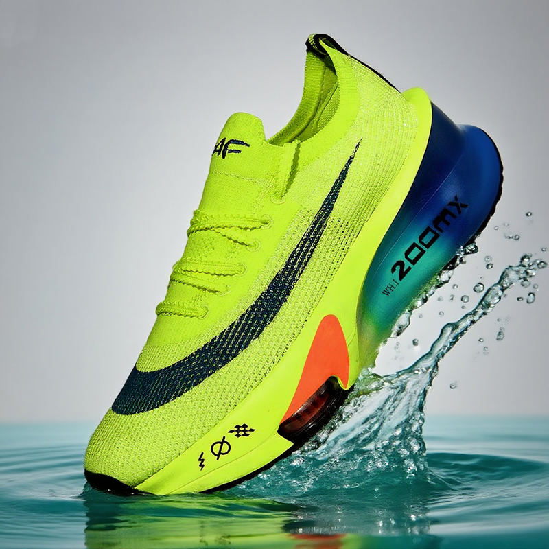 Casual Sneakers Air Cushion Running Shoes Jogging Marathon Men Sports Breathable Lightweight Comfortable Nonskid Leisure Sneaker