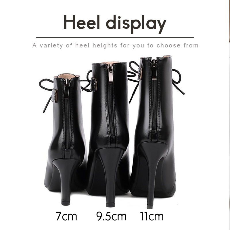 DKZSYIM Woman Latin Dance Shoes leather Party Tango Dance Booties for Women Salsa Dance Heels Ballroom Shoes Sexy Stilettos