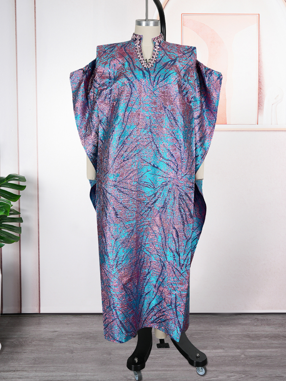 2025 African Dress For Women Traditional Africa Clothing Dashiki Outfits Party Evening Gown Plus Size Kaftan Dubai Muslim Abayas