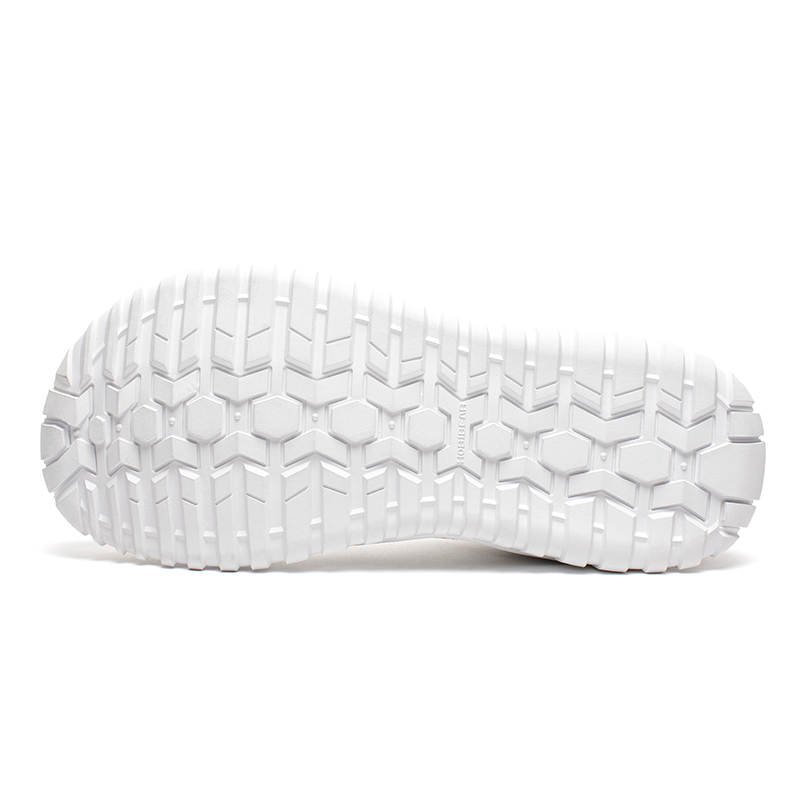 HOBIBEAR Wide Toe Walking Shoes Men Women Non Slip Outdoor Sneakers Lace Up Mesh Breathable Running Shoes