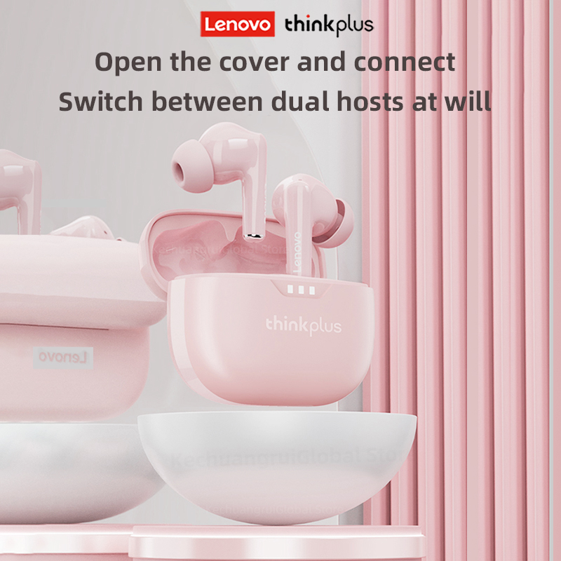 2025 Original Lenovo Earphone Wireless Bluetooth 5.3 Headphones HiFi Stereo Noise Reduction Sport Earbuds Touch Control New Gift