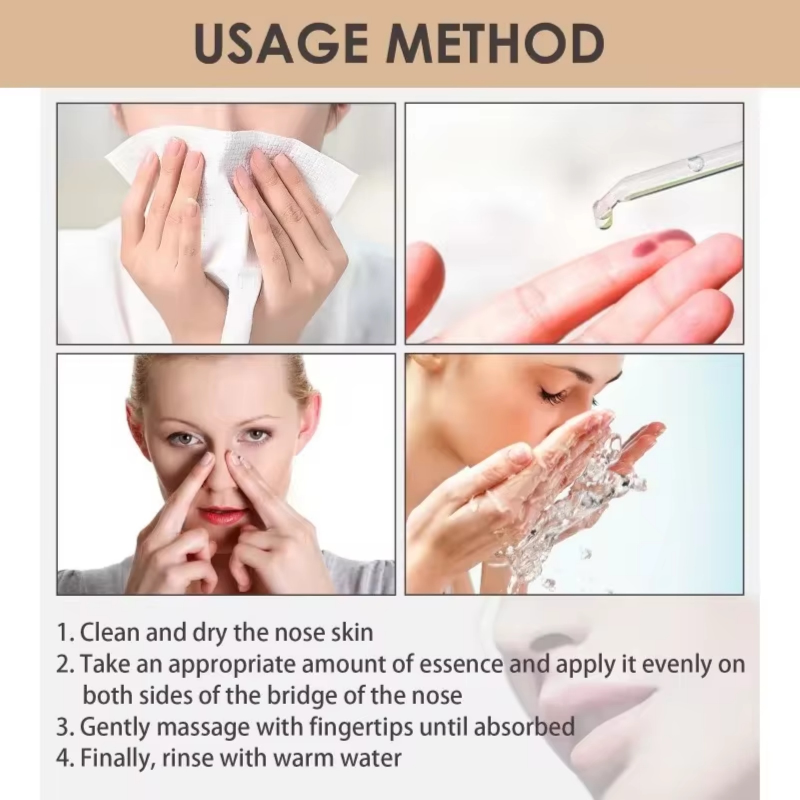 Nose Defining Serum Reduce Nose Size Thin Nose Enhance Shape Firming Beautiful Lift Care Tightening Nose Remodeling Essence 30ml