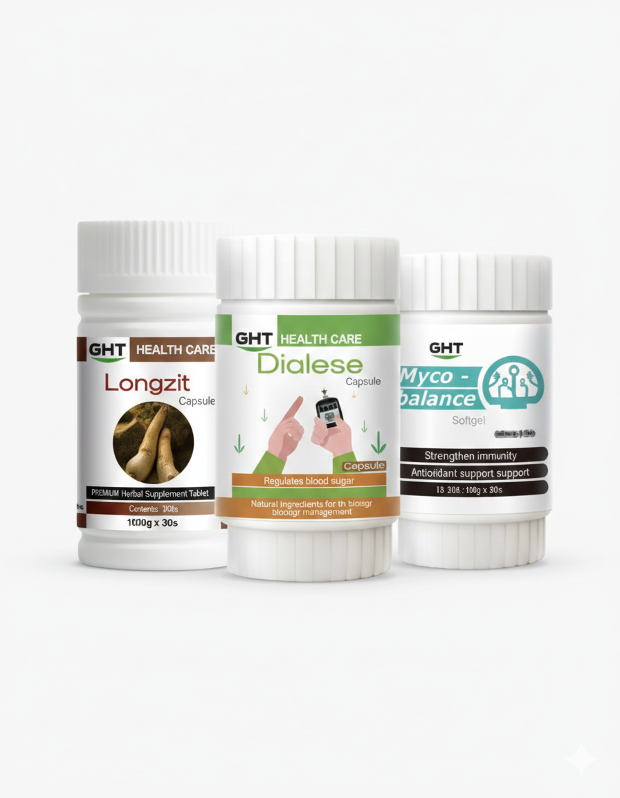 GHT Diabetes Clearer Promax 3-in-1 Total Diabetes Freedom System (Nafdac Approved)