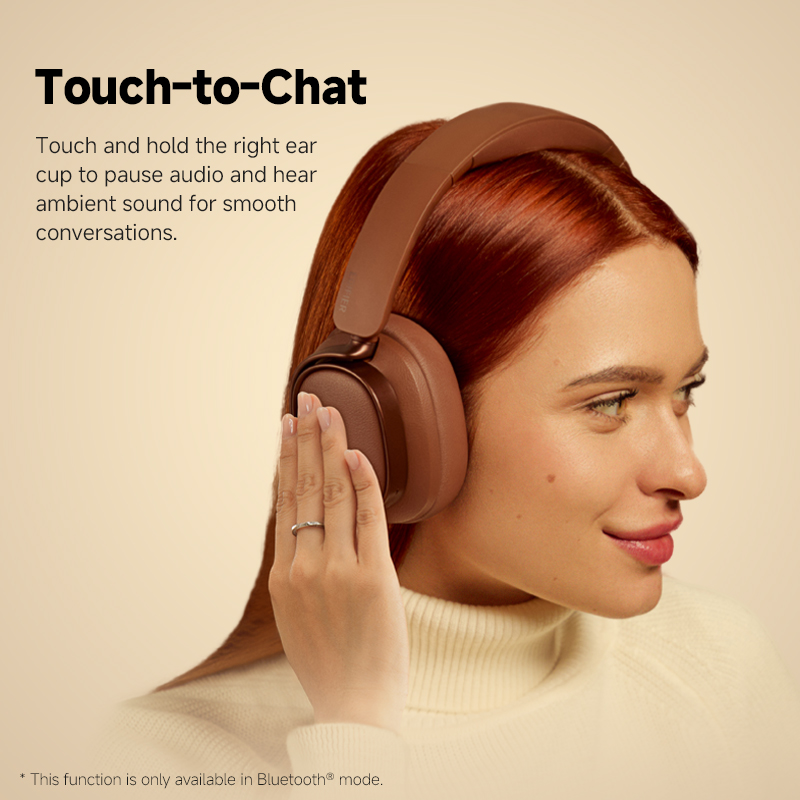 Edifier ES850NB Wireless Headphone Noise Cancelling Bluetooth Earphones Hi-Res Wireless Over-Ear Headphones with Carry Bag