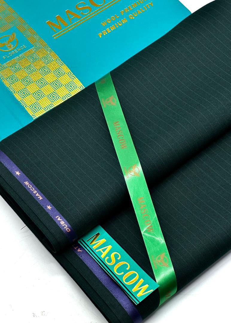 Mascow Stripe Premium Wool Fabric