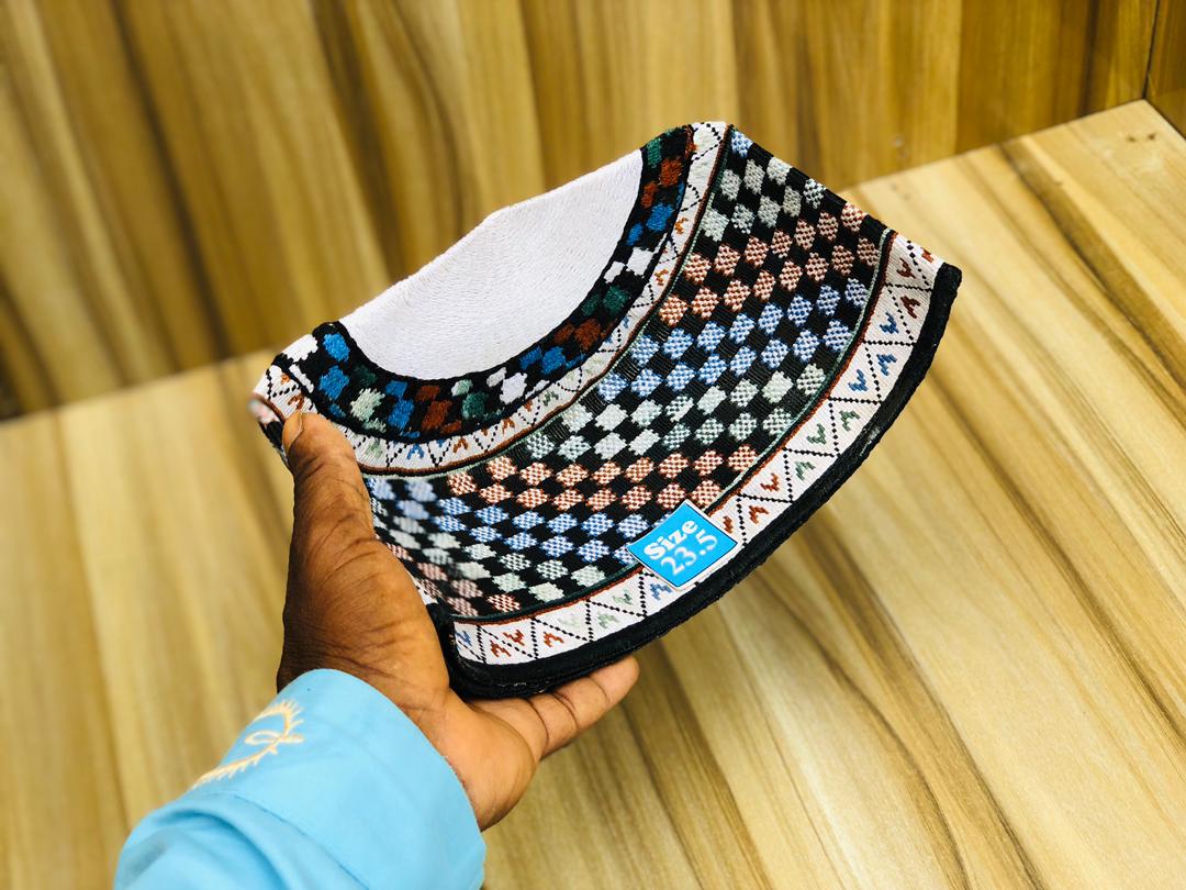 Handmade Arewa Cap - Traditional Nigerian Headwear