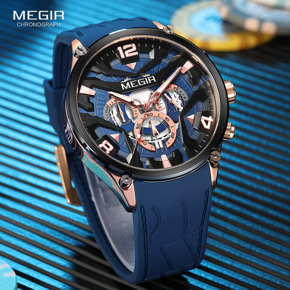 Megir hot sale military watch