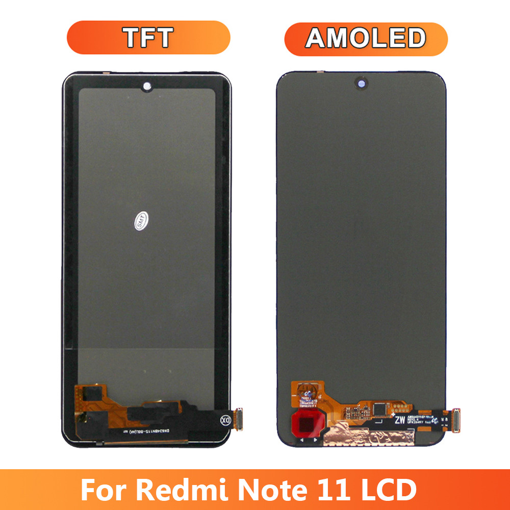 6.43 LCD Display+Touch Screen For Xiaomi Redmi Note 11 2201117TG, 2201117TI