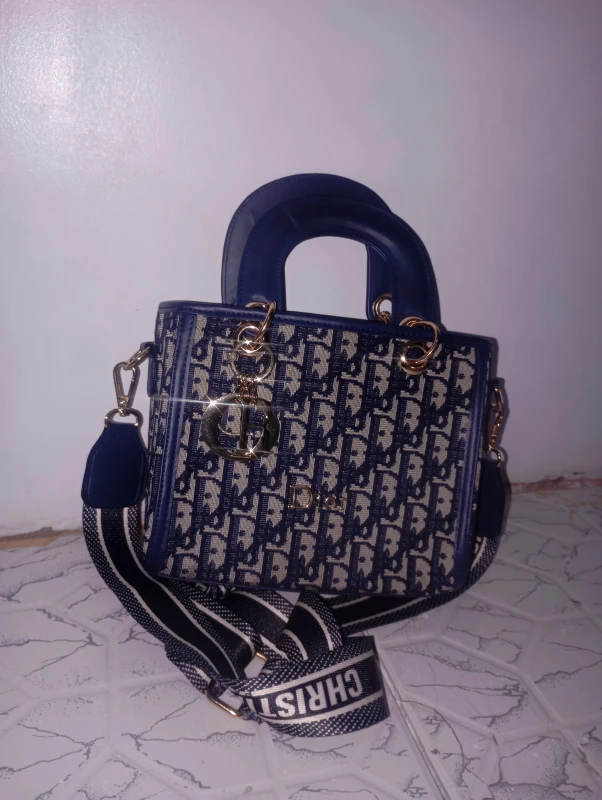 Dior Blue Fashion Bag - Modern Designer Accessory