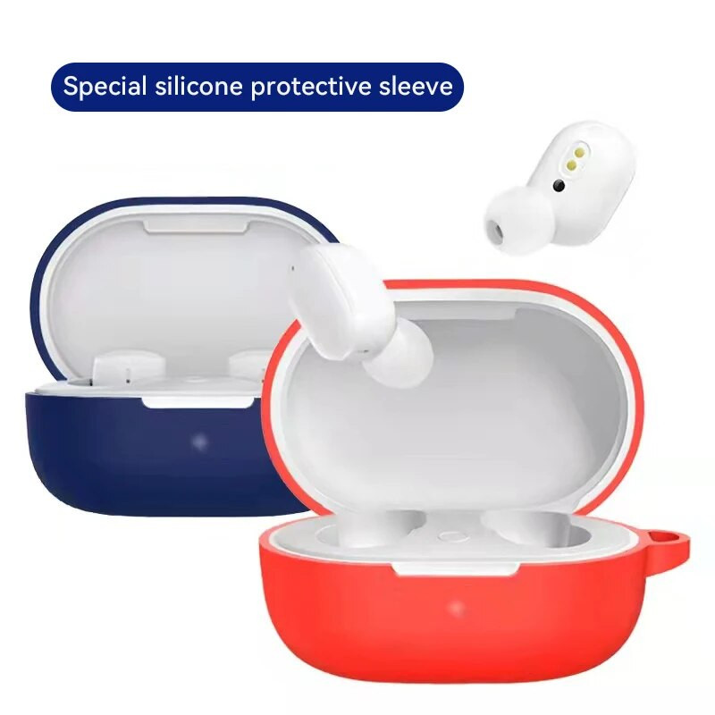 2023 New Soft Silicone Earphone Case For Redmi Airdots3 Wireless Headphones Protective Cover For Redmi Earphone Accessories