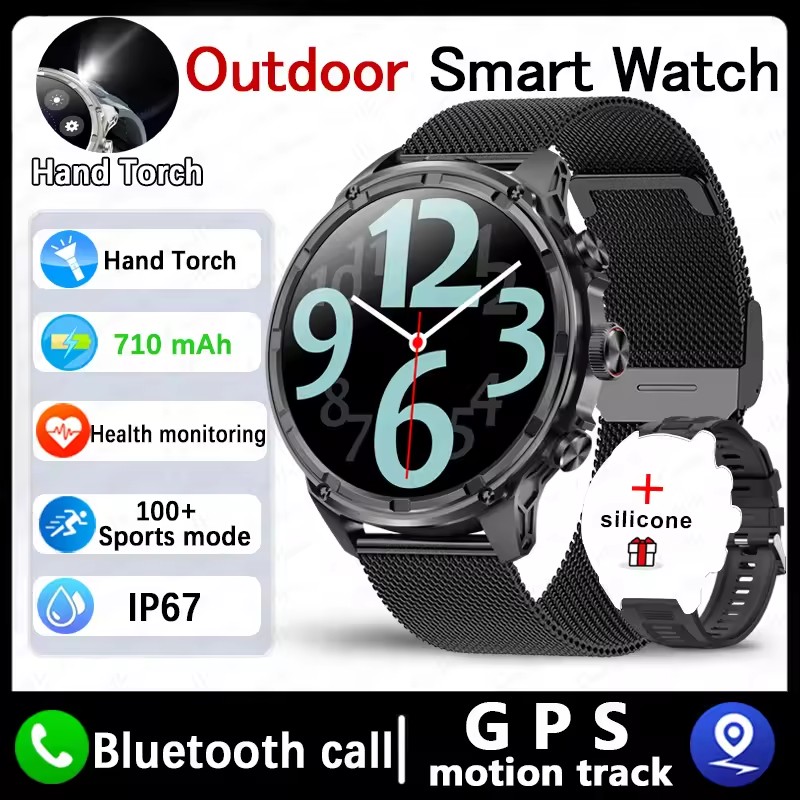 2025 New original V99 Smart Watch 1.85 inch NFC GPS sensing Bluetooth Call 710 Mah Large Battery Sports Fitness IP68 smartwatch