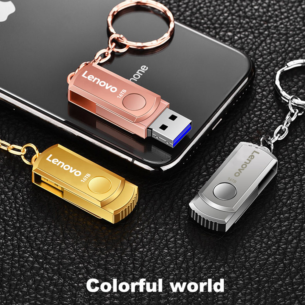 Lenovo 16tb Metal Usb Flash Drive Usb30 High Speed Read And Write Pen Drive 8tb Ultra Large 4690