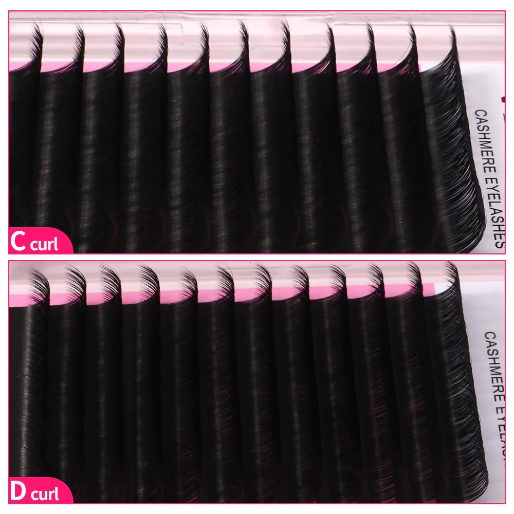 Veyes Inc Cashmere Eyelash Extensions Faux Mink Lashes 8-20mm Veyelash Professionals Classic Soft Natural Lash Bulk Wholesale