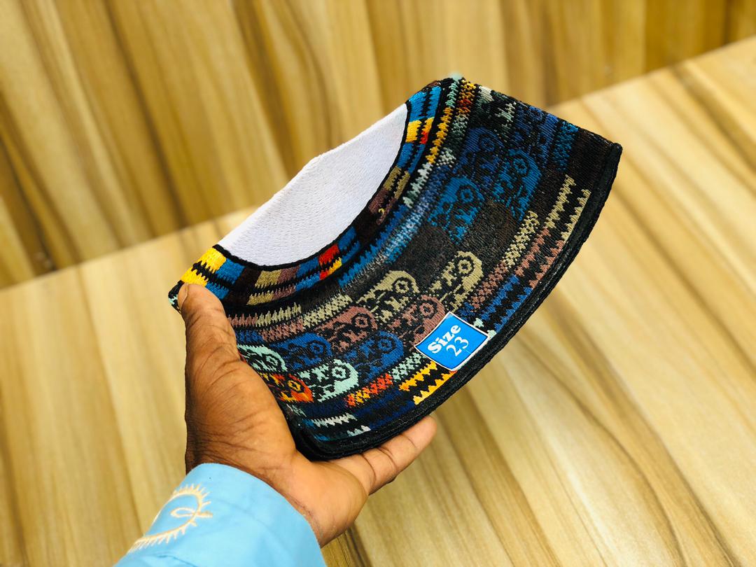 Handmade Arewa Cap - Traditional Nigerian Headwear