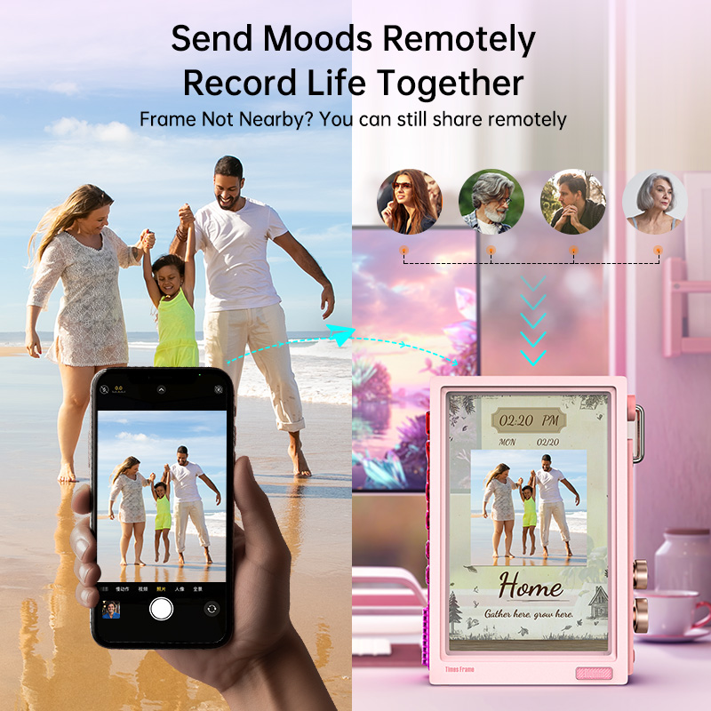 Divoom Times Frame 10.1'' Gaming Screen WiFi Smart HD Pixel Display, DIY Clock, Crypto/Stock Ticker, Weather Calendar Desk Gift